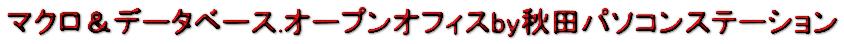 秋田パソコンステーションロゴ